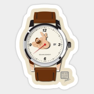 Bearmusement Watch light face Sticker